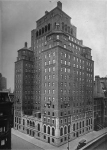 The Fraternity Clubs Building, New York City, 1924 alkotó: Unbekannt