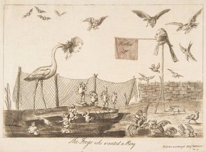 A békák, akik királyt akartak, 1789. július 14. alkotó: Unbekannt