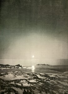 Telihold az őszi szürkület idején, c1908, 1909. alkotó: Unbekannt