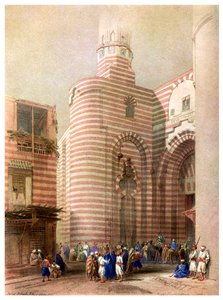 El Metwalli kapuja, Kairó, Egyiptom, 1829, 1956 alkotó: Unbekannt