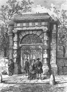 A Szent Giless-i kapu, 1897 alkotó: Unbekannt