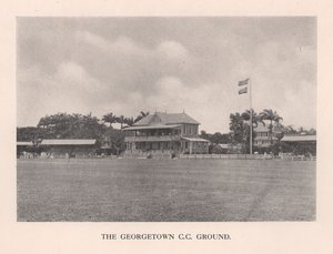 A Georgetown Cricket Club Ground, Brit Guyana, 1910 1912 alkotó: Unbekannt