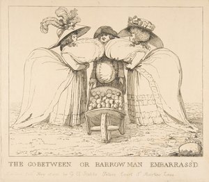 A Go-Between vagy Barrow Man Embarrassd, 1786. május 15. alkotó: Unbekannt