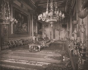 The Grand Reception Room, Windsor Castle, Berkshire, 1894. alkotó: Unbekannt