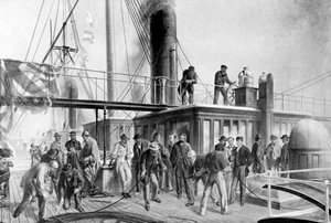 A Nagy Kelet visszaszerzi az elveszett atlanti kábelt, 1866, 1920 c alkotó: Unbekannt