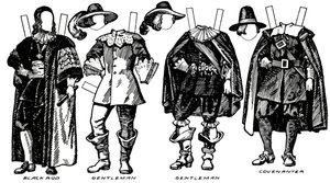 The Great Gallery of Historic Costume: Some Dress of Charles The Firsts Time, c1934 alkotó: Unbekannt