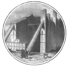 Lord Rosse által épített Nagy Teleszkóp, 1828-1845, 1901. alkotó: Unbekannt