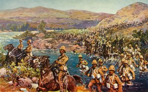 A Nagy Forduló Mozgalom – Crossing the Riet, 1901. alkotó: Unbekannt