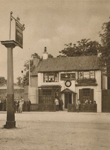 A zöld ember a Putney Heathben, 1935. alkotó: Unbekannt