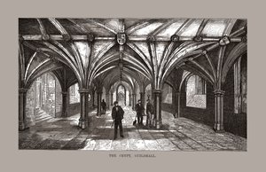 A Guild-Hall kripta, 1886. alkotó: Unbekannt