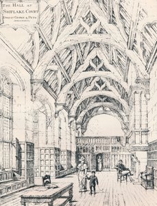 The Hall, Shiplake Court, 1898 alkotó: Unbekannt