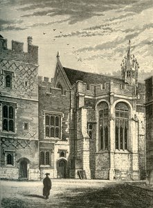 The Hall, a Brewhouse Yardból, 1911. alkotó: Unbekannt