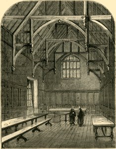 The Hall of Grays Inn, 1872. alkotó: Unbekannt