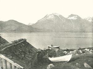 A Hardangerfjord Rosendalban, Norvégiában, 1895. alkotó: Unbekannt