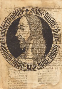 Krisztus feje, c. 1500. alkotó: Unbekannt