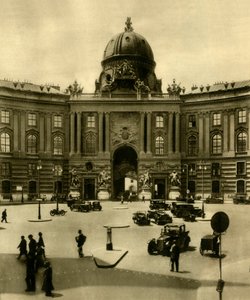 A Hofburg, Bécs, Ausztria, 1935. alkotó: Unbekannt