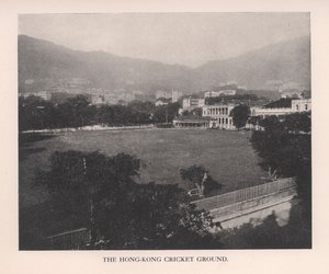 A hongkongi krikettpálya, 1912. alkotó: Unbekannt