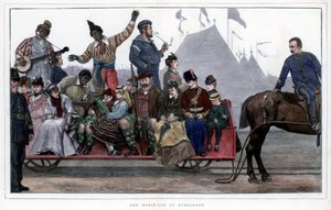 A lovaskocsi Wimbledonban, 1872 alkotó: Unbekannt