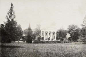 A Levashovs-birtok háza, Osinovaya Roshcha, 1885 alkotó: Unbekannt