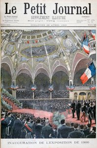 Az 1900. évi egyetemes kiállítás megnyitója alkotó: Unbekannt