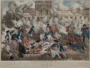 Az 1792. augusztus 10-i felkelés. alkotó: Unbekannt