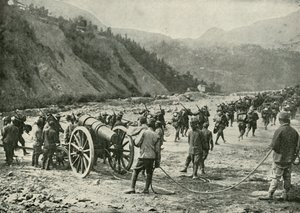 Az olasz hadsereg 1919 márciusában. alkotó: Unbekannt