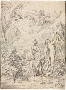 A párizsi ítélet, c. 1740-1750. alkotó: Unbekannt