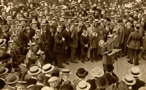 A Kaisers hadüzenet Nagy-Britannia ellen...Berlin, Németország, 1914. augusztus 4., 1933. alkotó: Unbekannt