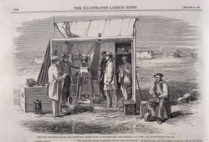A Kew-heliográfot egy fogyatkozás-néző expedíción használták Spanyolországba, 1860 alkotó: Unbekannt