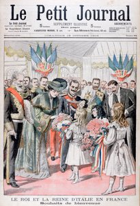 Olaszország királya és királynője Franciaországban, 1903 alkotó: Unbekannt