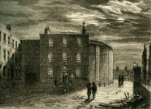 The Kings Bench, Southwark, 1830-ban, 1878 körül. alkotó: Unbekannt