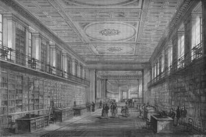 The Kings Library, London, 1878 alkotó: Unbekannt