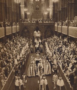 A királyi körmenet, 1937. május 12 alkotó: Unbekannt