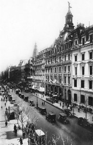 A La Prensa épület, Avenida de Mayo, Buenos Aires, Argentína, XX. század eleje alkotó: Unbekannt