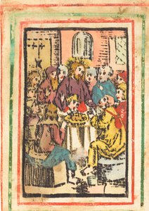 Az utolsó vacsora c. 14801500. alkotó: Unbekannt