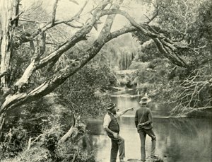 The Launching Place, Upper Yarra, Victoria, 1901. alkotó: Unbekannt