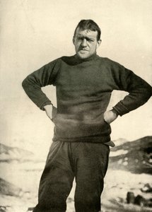 Az expedíció vezetője Winter Garbban, 1908, 1909 alkotó: Unbekannt