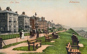 A Leas. Folkestone, 19. század vége – 20. század eleje alkotó: Unbekannt