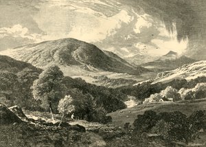 A Lledr-völgy, 1898. alkotó: Unbekannt