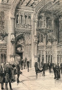 Az alsóház előcsarnoka, 1910 alkotó: Unbekannt
