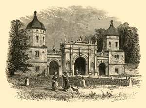 The Lodge, Burghley Park, 1898. alkotó: Unbekannt