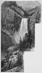 The Lower Falls, 1883 alkotó: Unbekannt