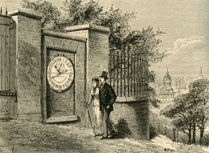 A mágneses óra, Greenwich Obszervatórium, c1840, c1878. alkotó: Unbekannt