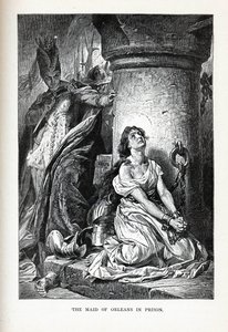 Az orléansi szobalány a börtönben, 1882 alkotó: Unbekannt