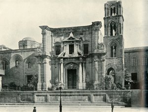 A Martorana, Santa Maria Dell Ammiraglio, Palermo, 1906. alkotó: Unbekannt