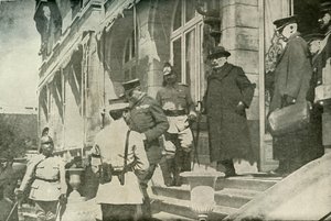 A brit és francia hadügyminiszterek találkozója, 1915, 1919. alkotó: Unbekannt