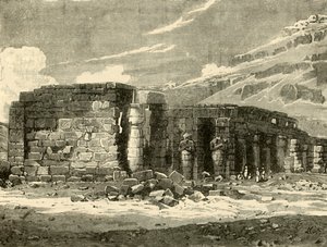 The Memnonium Thébában, 1890. alkotó: Unbekannt