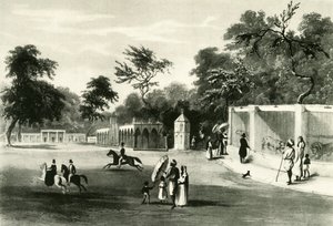 Menagerie a Barrackpore Parkban, 1820, 1925. alkotó: Unbekannt