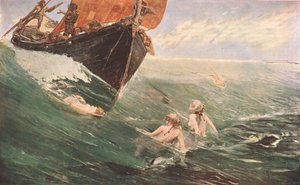 The Mermaids Rock, 1894, c1902. alkotó: Unbekannt