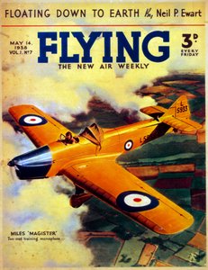 A Miles Magister repülőgép, 1938 alkotó: Unbekannt